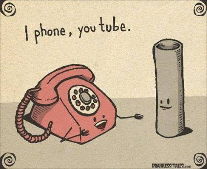Conversation of iPhone & YouTube before its invention.